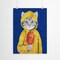 Cat With Fish by Coco De Paris  Poster Art Print - Americanflat